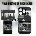 1 piece of customized iPhone case with precision holes (customized with 2 photo)