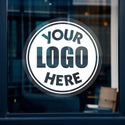 （ Customization ） 1 piece of customized window glass sticker, installed on the window (single white), super transparent - customized with reserved base image