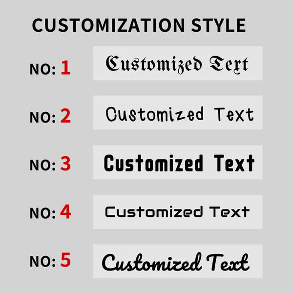 (Customized) 1 business sticker, paste various sizes of stickers (colored) on the customized logo of the window