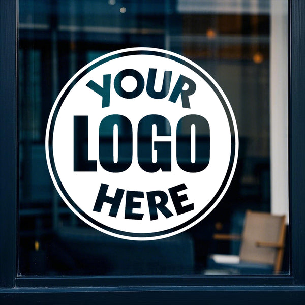 （ Customization ） 1 piece of customized window glass sticker, installed on the window (single white), super transparent - customized with reserved base image