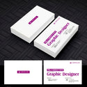 Customized personalized paper matte business cards 2 * 3.5 inches 200/500 sheets, wedding makeup industry contact postcards, social network introduction cards,