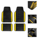 Car Floor Mats Liners Carpet Universal Front Rear Anti-slip rubber nail bottom 4PCS Per Set