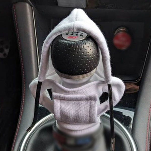 Universal Lovely Gear Shift Knob Cover for 95% Car Handle Cover Handle Decoration Knob Hoodie Handbrake Cover Shift Knob Hoodie Cover Transit Accessories