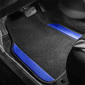 Car Floor Mats Liners Carpet Universal Front Rear Anti-slip rubber nail bottom 4PCS Per Set