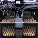 Customized  luxury leather double-layer car floor mats available in a variety of colors