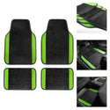 Car Floor Mats Liners Carpet Universal Front Rear Anti-slip rubber nail bottom 4PCS Per Set