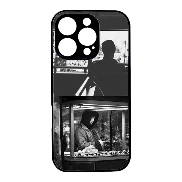 1 piece of customized iPhone case with precision holes (customized with 2 photo)