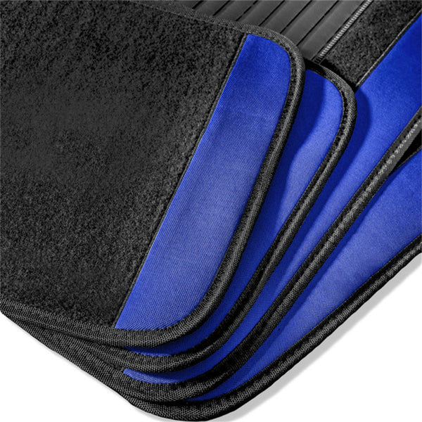 Car Floor Mats Liners Carpet Universal Front Rear Anti-slip rubber nail bottom 4PCS Per Set