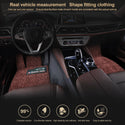 Custom Car Floor Mats Made Available PVC Automotive Carpet PU Leather All Weather Protection Non-Slip Floor Mats Waterproof