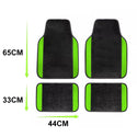 Car Floor Mats Liners Carpet Universal Front Rear Anti-slip rubber nail bottom 4PCS Per Set