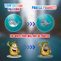 （ Customization ） 1 piece of customized window glass sticker, installed on the window (single color), super transparent - customized with reserved base image