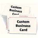 Customize 200/500 personalized paper business cards, double-sided printed business or office cards, professional work cards 2 * 3.5 inches