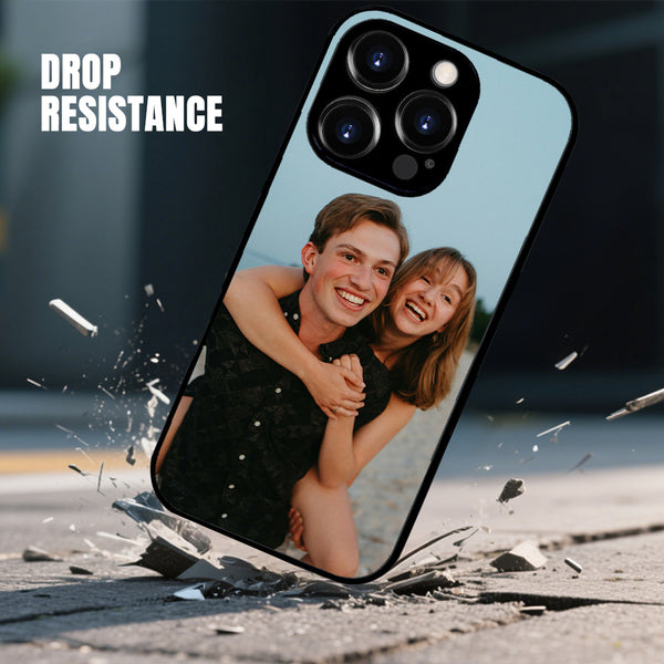 1 piece of customized iPhone case with precision holes (customized with 1 photo)