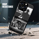 1 piece of customized iPhone case with precision holes (customized with 2 photo)