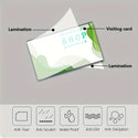 Customize personalized paper business cards 2 * 3.5 inches -200/500 sheets, double-sided matte, customize your logo and text, including thank you and invitation cards