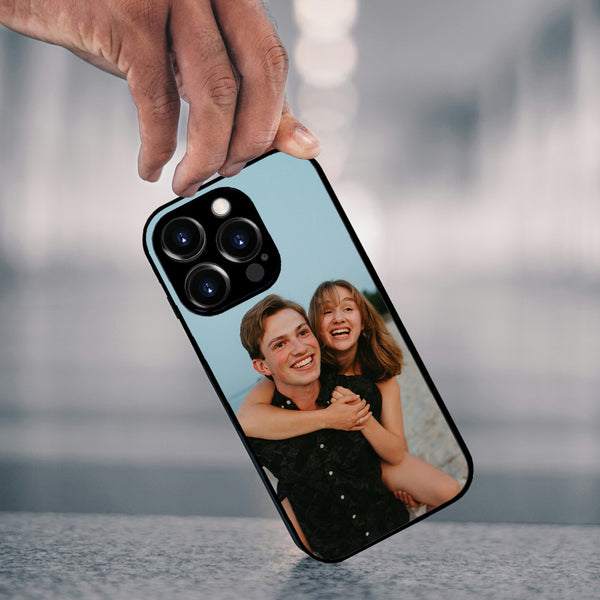 1 piece of customized iPhone case with precision holes (customized with 1 photo)