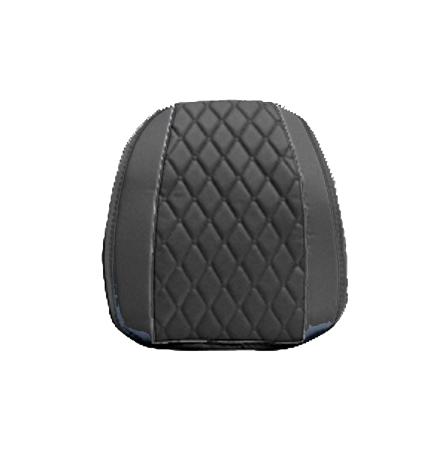 Universal Car Seat Leather Comfort Headrest Cover 3pcs