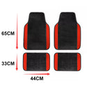 Car Floor Mats Liners Carpet Universal Front Rear Anti-slip rubber nail bottom 4PCS Per Set