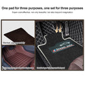 Custom Car Floor Mats Made Available PVC Automotive Carpet PU Leather All Weather Protection Non-Slip Floor Mats Waterproof