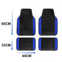 Car Floor Mats Liners Carpet Universal Front Rear Anti-slip rubber nail bottom 4PCS Per Set