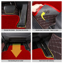 All-weather Leather Car Mats PVC High-performance Waterproof and Dustproof Car Floor Mats Automotive interior Accessories