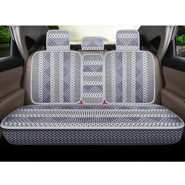 Car Seat Covers Ice Silk Cooling Bottom Seat Cover for Car Ventilated Breathable Comfortable Interior Car Seat Cushion Pad Mat