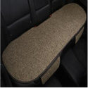 Car Seat Cover Front Rear cotton linen Cushion Non Slide  Universal Seat Protector Auto Accessories