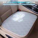 Car Ice Silk Rattan Seat Cushion Five Universal Seat Cushion Summer Cushion Non-slip Cool Cushion