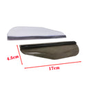 2pcs Universal Car Rearview Mirror Visor Rain Eyebrow Protector Cover Sun Visor