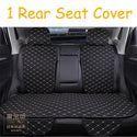 Car Seat Cover Protector Front Rear Back Seat Cushion Pad Mat with Backrest for Auto Automotive Interior Truck Suv or Van