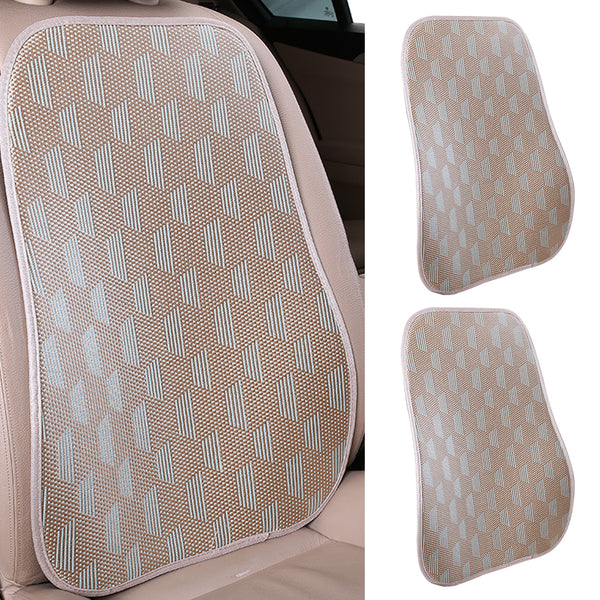 Car Ice Silk Rattan Seat Cushion Five Universal Seat Cushion Summer Cushion Non-slip Cool Cushion