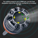 Car Led Headlight Fog Light Bulbs 70W 12000K Per Pair Xenon White