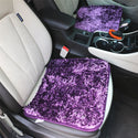 Car Seat Cushion Winter Plush Seat Cushion Cover Warm Single Piece Square Cushion Backless Three Piece Car Front And Rear Seats