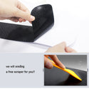 For Honda Door Sill Protector 4D Carbon Fiber Sticker