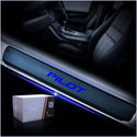 For Honda Door Sill Protector 4D Carbon Fiber Sticker