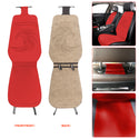 5PCS Full Set Leather Car Seat Covers Car Seat Cushions Universal Fit Car Auto Truck SUV