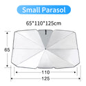 Car Windshield Sun Shade Umbrella Foldable Car Umbrella Sunshade Cover UV Block For Car Front Window