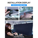 Car Windshield Sun Shade Foldable Front Sunshade UV Rays Heat Privacy Protection for Men Women Universal for Most Cars