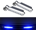 2pcs Universal Car Wind Power Daytime Running Light 8-LED Auto Exterior Lamp