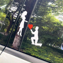 Universal Fashion Car Sticker Car Decoration Tiktok Same Style Side Window Glass Sticker