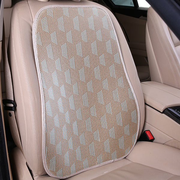 Car Ice Silk Rattan Seat Cushion Five Universal Seat Cushion Summer Cushion Non-slip Cool Cushion