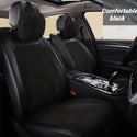 2/5 Seat Ultra-Thin Car Leather Suede Breathable Seat Cushion