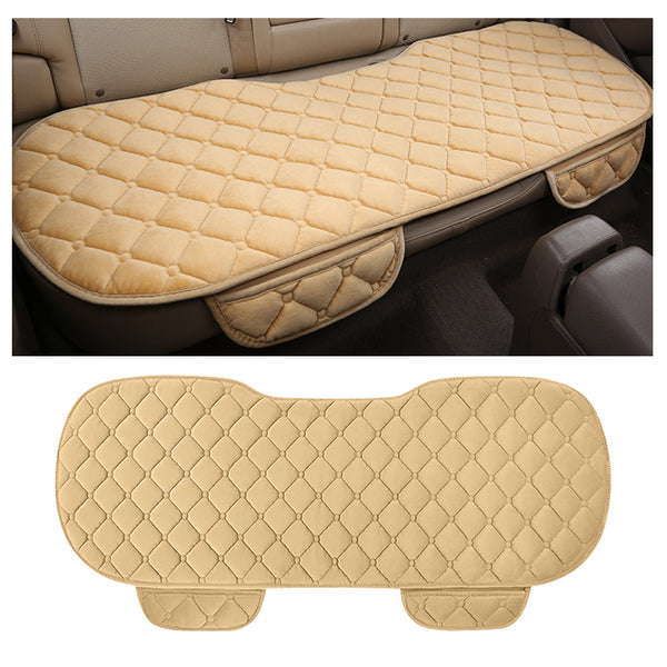 Autumn Winter Universal Anti Slip Car Front & Rear Seat Lattice Cushion Cover Chair Pad Seat Mat 4 Colors