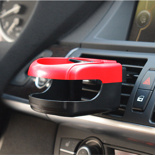 Universal Air Conditioning Clip Outlet Water Cup Coffee Plastic Beverage Drink Bottle Can Clip Holder for Car Auto Supplies Interior