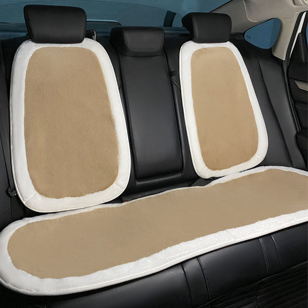 Car seat cushion in winter Car cushion Front and rear car seat protectors Plush car seat cushion Antiskid cushion