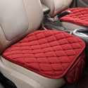 Plush Car Seat Cushion, Non Binding Anti Slip Rubber Bottom, Advanced Comfort Memory Foam, Driver Seat Backrest Cushion, Winter Seat Heating Pad