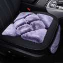 Car Cushion Five Seat Faux Rabbit Plush Car Mats Universal Most cars¡ê?SUVs Car Front And Rear Seat Protectors