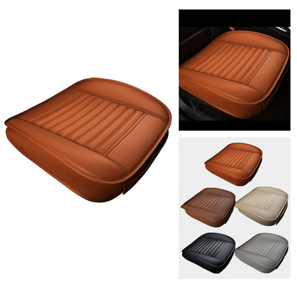 1/3 Piece Universal Leather Car Seat Cushion Car Seat Cover Front Seat Bottom, Compatible with 95% Vehicles (Sedans SUV Trucks Mini Vans)