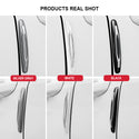 4Pcs Car Door Edge Protection Protective Strip Auto Bumper Anti-collision Decoration Strip Car Buffer Styling Mouldings