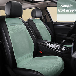 Comprar simple-green-2pcs 2/5 Seat Ultra-Thin Car Leather Suede Breathable Seat Cushion